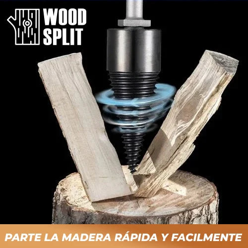 WoodSplit™ - Astillador profesional para taladro