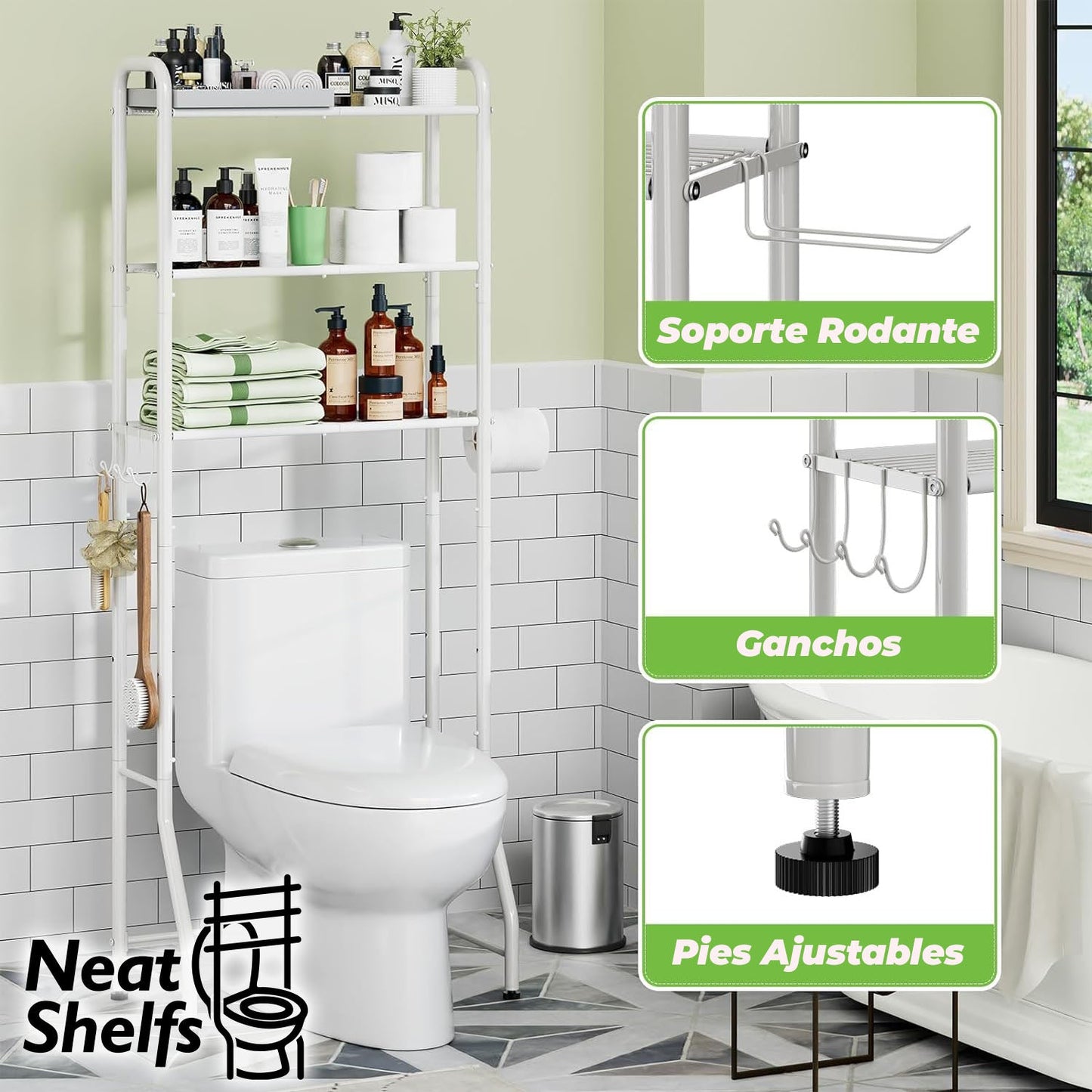 Estante Organizador para baño Premium