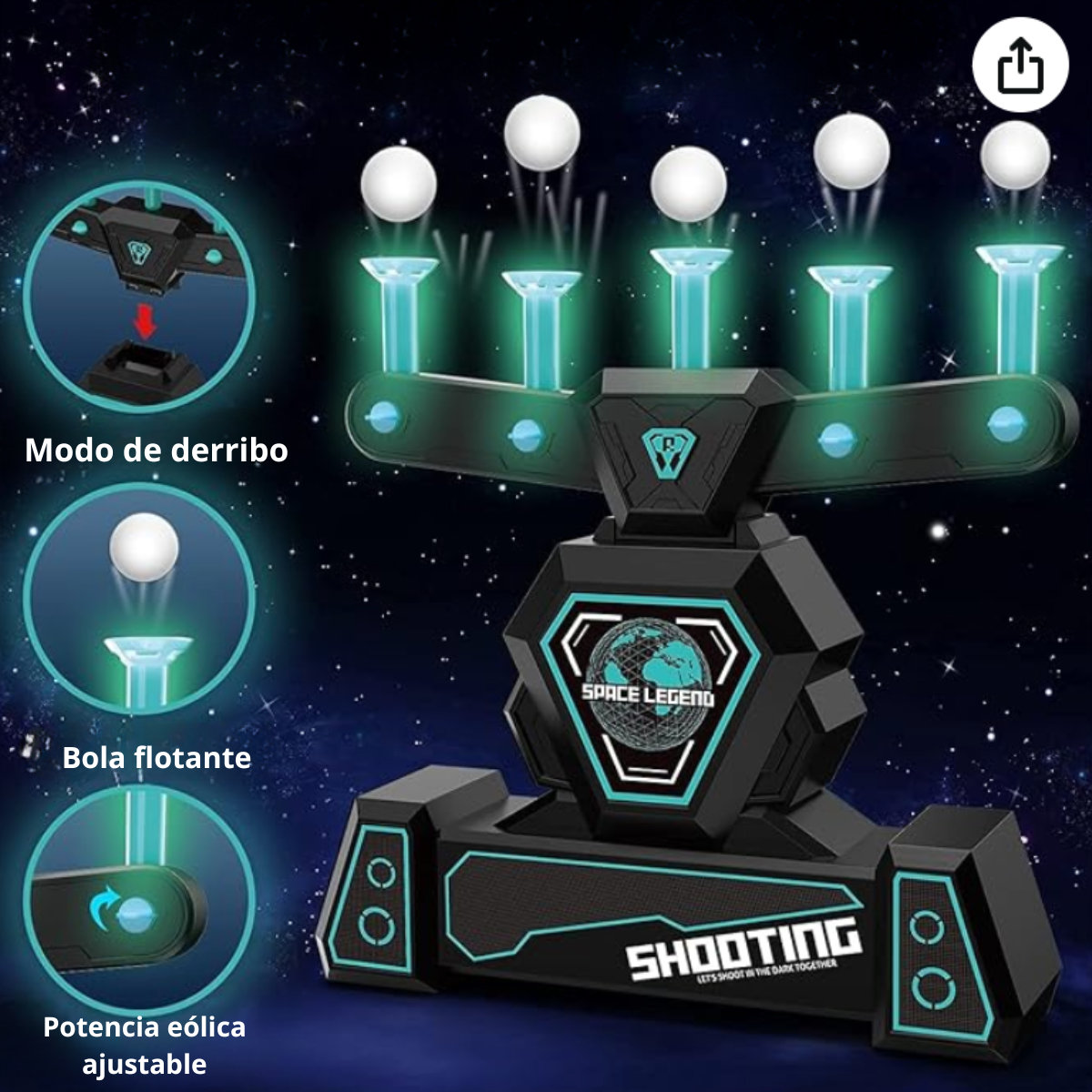 FloatBall PRO™ - Juego exclusivo dispara pelotas flotantes