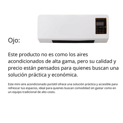 AirLuxe™ - Mini Aire acondicionado 2 en 1