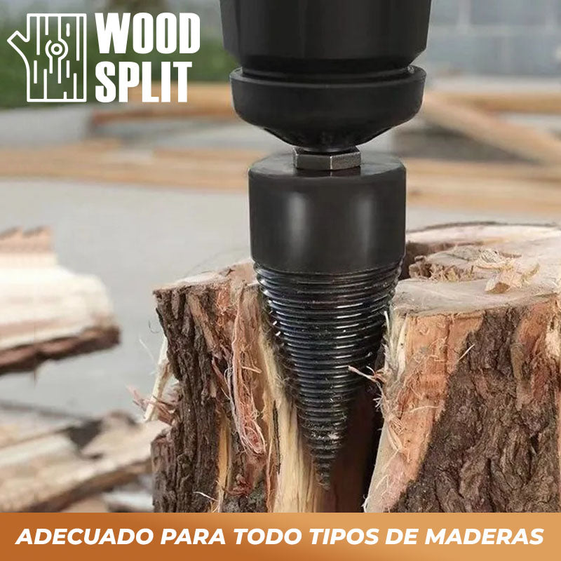 WoodSplit™ - Astillador profesional para taladro