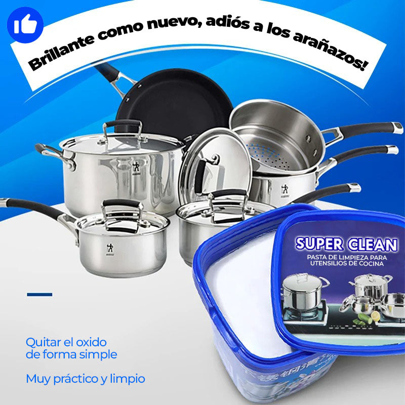 SuperShine™ - Pasta de limpieza para utensilios de cocina