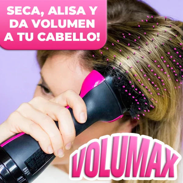 Volumax™ - El Cepillo Secador que Da Volumen y Estilo al Instante